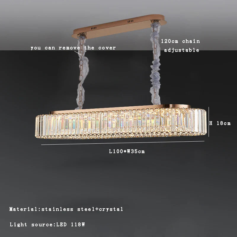 Gio Crystal Dining Room Chandelier