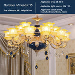 Elegant Crystal Chandelier Living Room Bedroom Lighting