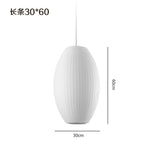 Bubble Silk Pendant Chandelier for Dining Living Room Kitchen Island & Bedroom