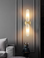 Copper Gold Black LED Wall Sconce Light for Corridor Bedroom Living Room