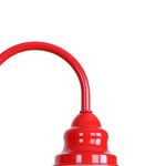 Afralia™ Edison Red LED Wall Lights - Iron Industrial Vintage Bedside Lamp