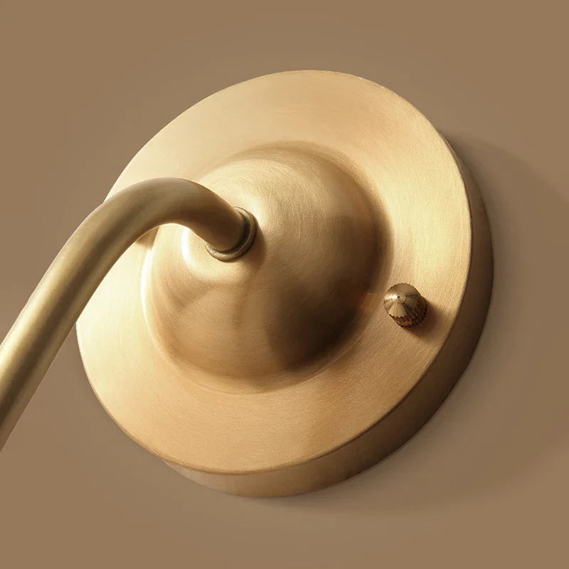 Classic Copper Wall Lamp for Bedroom and Living Room Lighting