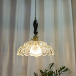 Modern Wood Handle LED Pendant Light for Dining Room, Balcony, Kitchen