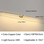 Slim Wall Sconce Lamps: Bathroom Bedroom Bedside Ceiling Light for Corridor