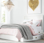 Crystal Pendant Chandeliers Modern Round Hanging Lamps for Bedroom & Living Room