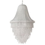 Tassel Jellyfish Crystal Chandelier: Decorative Indoor Lighting for Villa Lobby Hotel