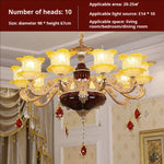 Elegant Crystal Chandelier Living Room Bedroom Lighting