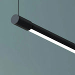 Modern Line Pendant Lights LED Chandeliers Hanging Lamps Living Room Decor