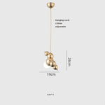 Silver Gold Molecule Stainless Steel LED Chandelier - 2022 Trend