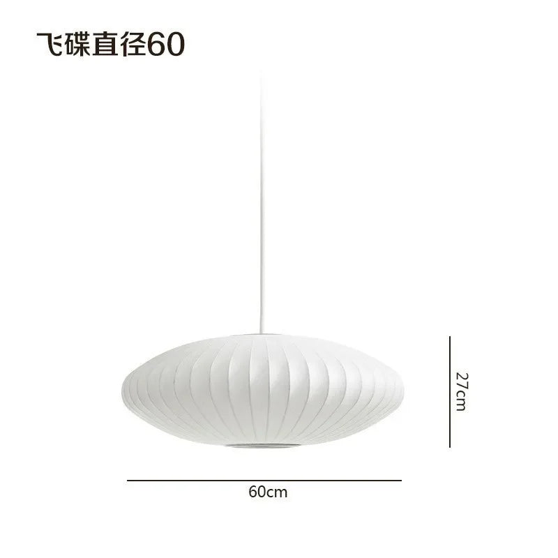 Bubble Silk Pendant Chandelier for Dining Living Room Kitchen Island & Bedroom