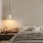 Afralia™ Wood Canopy Pendant Light: Nordic Modern LED Fixture, Adjustable Hang Lamp