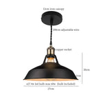 Blue Iron Art LED Pendant Light, Nordic Modern Style for Home and Commercial Spaces