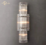 LED Glass San Marco Round Wall Lamp for Living Room Bedroom Bathroom Decor