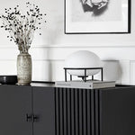 Glass Ball Table Lamp for Bedroom Living Room