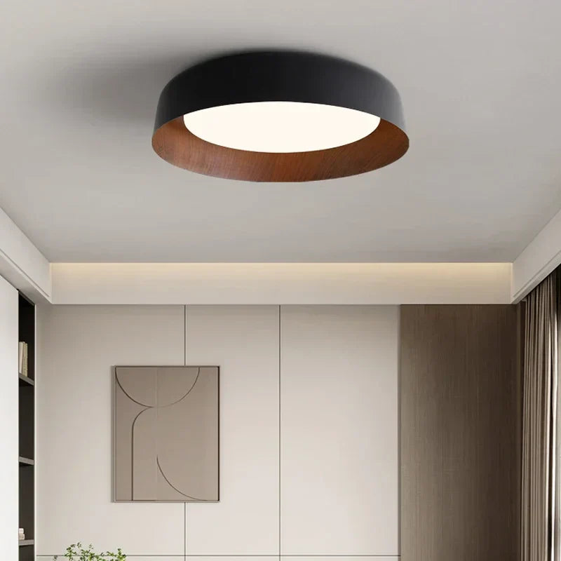 Nordic LED Ceiling Lamp for Living Room Bedroom, Surface Mounted Luminaire