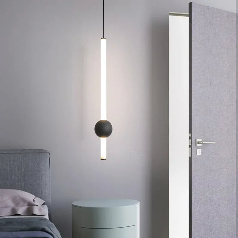 Nordic Simple LED Pendant Lamp | Living Room Bedroom Kitchen Restaurant Decor