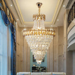 Postmodern Crystal Chandelier for Luxe Spaces