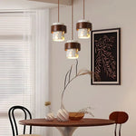 Afralia™ Terrazzo Stone LED Pendant Lamp - Nordic Modern Design