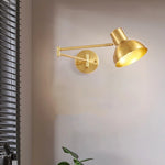 Afralia™ Long Arm LED Wall Lights Fixture Bedroom Living Room Stair Mirror Bedside Lamp