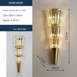 Gio Stainless Steel & Crystal Sconce