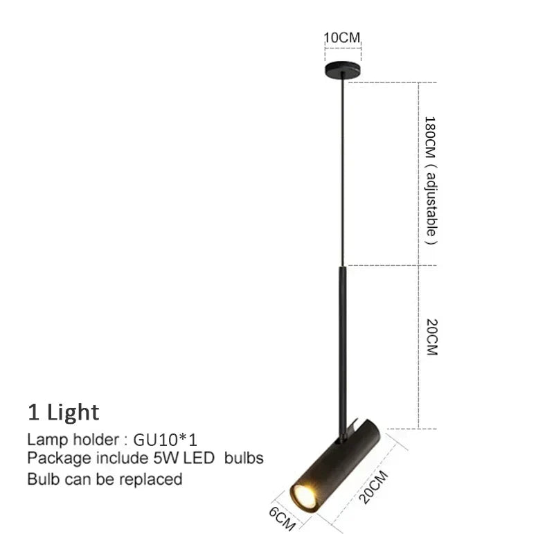 LED Pendant Light: Bedroom Dining Kitchen Chandeliers, Minimalist Hanging Lamp for Home Decor