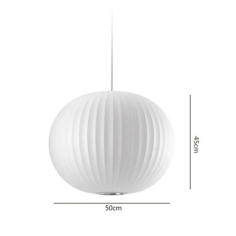 Bubble Silk Pendant Chandelier for Dining Living Room Kitchen Island & Bedroom