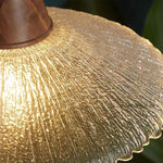 Wood LED Pendant Light with Clear Glass Shade, E27 LED, Japanese-Style Suspension Luminaire