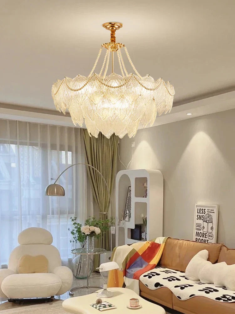 Crystal Chandelier: Modern Luxury Lighting for Living Room, Bedroom, and Dining Room