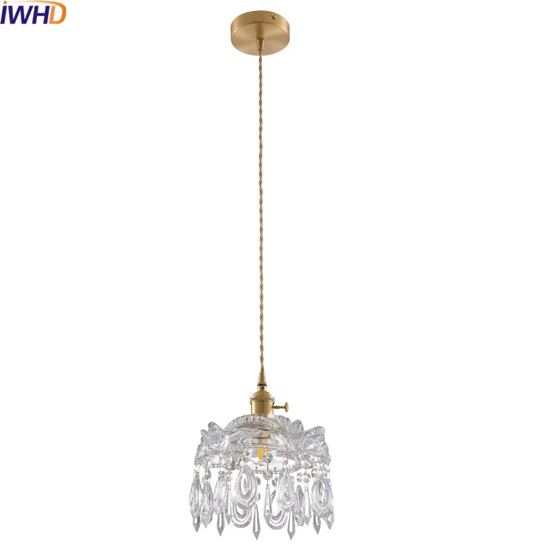 Copper Socket Pendant Light: Modern Nordic Balcony Kitchen Dining room Suspension Luminaire