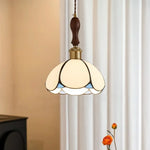 Glass LED Tiffany Style Pendant Light for Home Decor