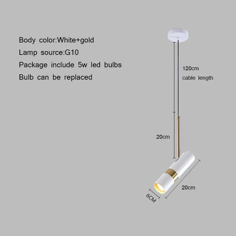 Minimalist LED Pendant Chandelier for Bedroom Living Room Dining Room Lighting