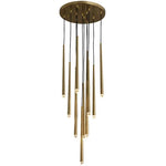 Gold Led G9 Pendant Chandelier for Modern Villa Stairs & Home Decor