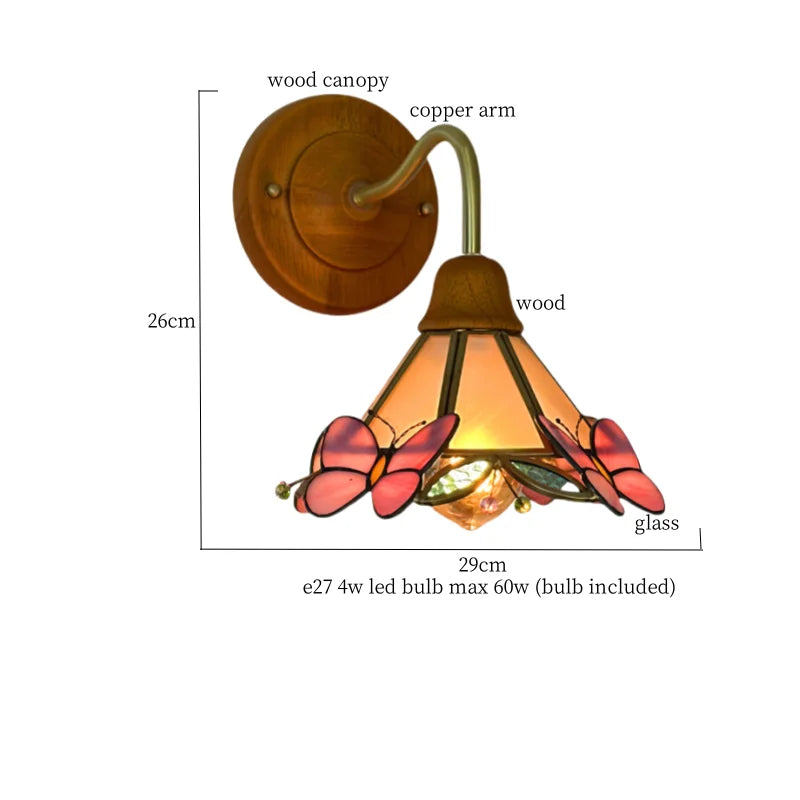 Afralia™ White Ceramic LED Wall Lamp | Japanese Vintage Copper Design