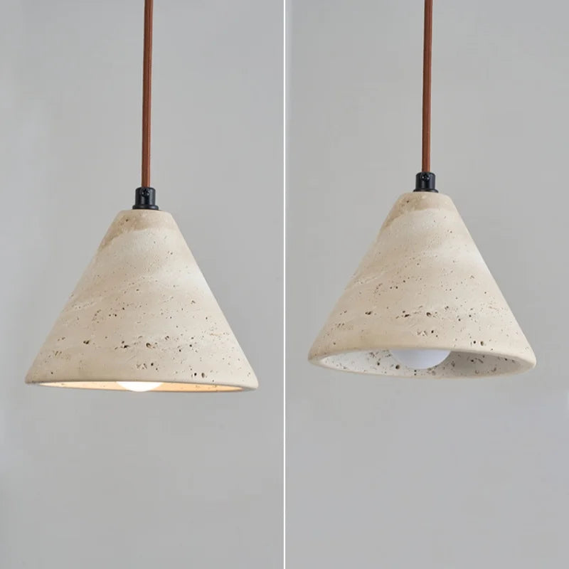 Afralia™ Wood Canopy Pendant Light: Nordic Modern LED Fixture, Adjustable Hang Lamp