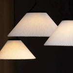Cream Pleated Pendant Light by Afralia™: Modern Nordic E27 Chandelier for Living Room, Loft, Bar.