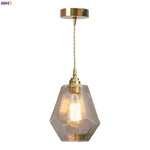 Afralia™ Nordic Clear GlassLED Hanging Lamp for Modern Pendant Lights Decoration