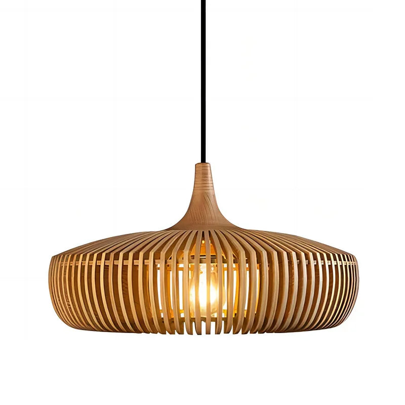 Wood Suspension Pendant Lamp for Bedroom Dining Table Home Decor