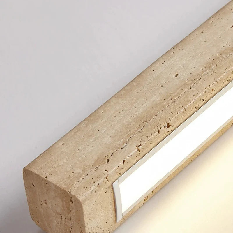 Natural Travertine LED Kitchen Light Fixture