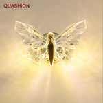 Butterfly Wall Lamp - Modern Luxury Design for Bedroom Decor