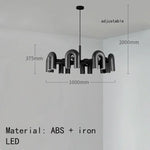 Nordic Chandelier: Adjustable Pendant Lights, Ceiling Hanging Lamp