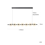 Luxury Aluminum Glass Pendant Light 2025 for Dining Room & Bar Decor.