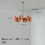 Nordic Chandelier: Adjustable Pendant Lights, Ceiling Hanging Lamp