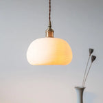 Minimalist Ceramic LED Pendant Lamp for Kitchen Bedroom Living Room