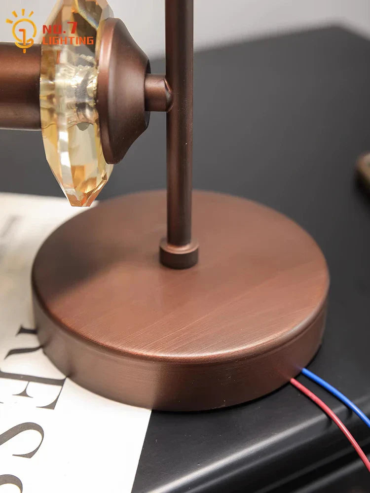 Zen Art Glass Lotus Flower LED Wall Lamp for Bedroom Living Room