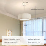 Modern Minimalist E27 LED Pendant Chandelier for Dining Room and Bar