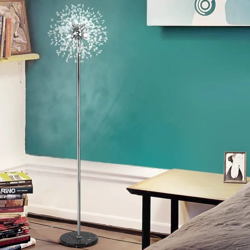 Luxury Dandelion Floor Lamp with Changeable Light Bulb