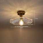 Green Glass LED Pendant Light - Nordic Modern Copper Luminaire Suspendu