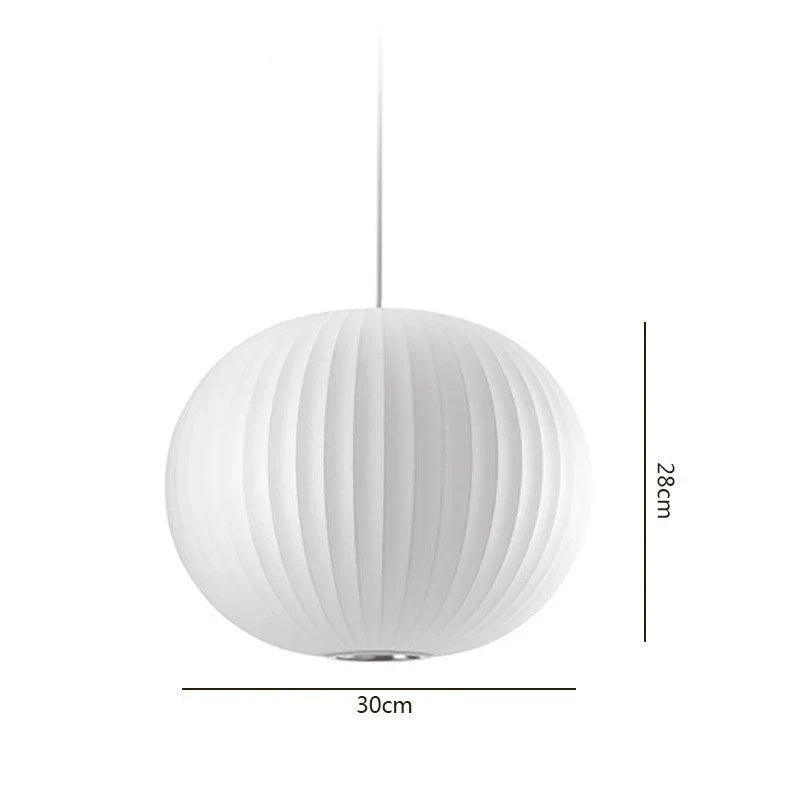 Bubble Silk Pendant Chandelier for Dining Living Room Kitchen Island & Bedroom