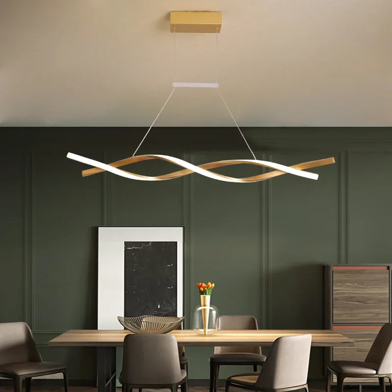 Modern Dimmable LED Pendant Lights for Kitchen Dining Office Chandelier