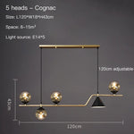 Glass Pendant Chandelier Nordic Ceiling Hanging Lamp - Kitchen Island Suspension Light